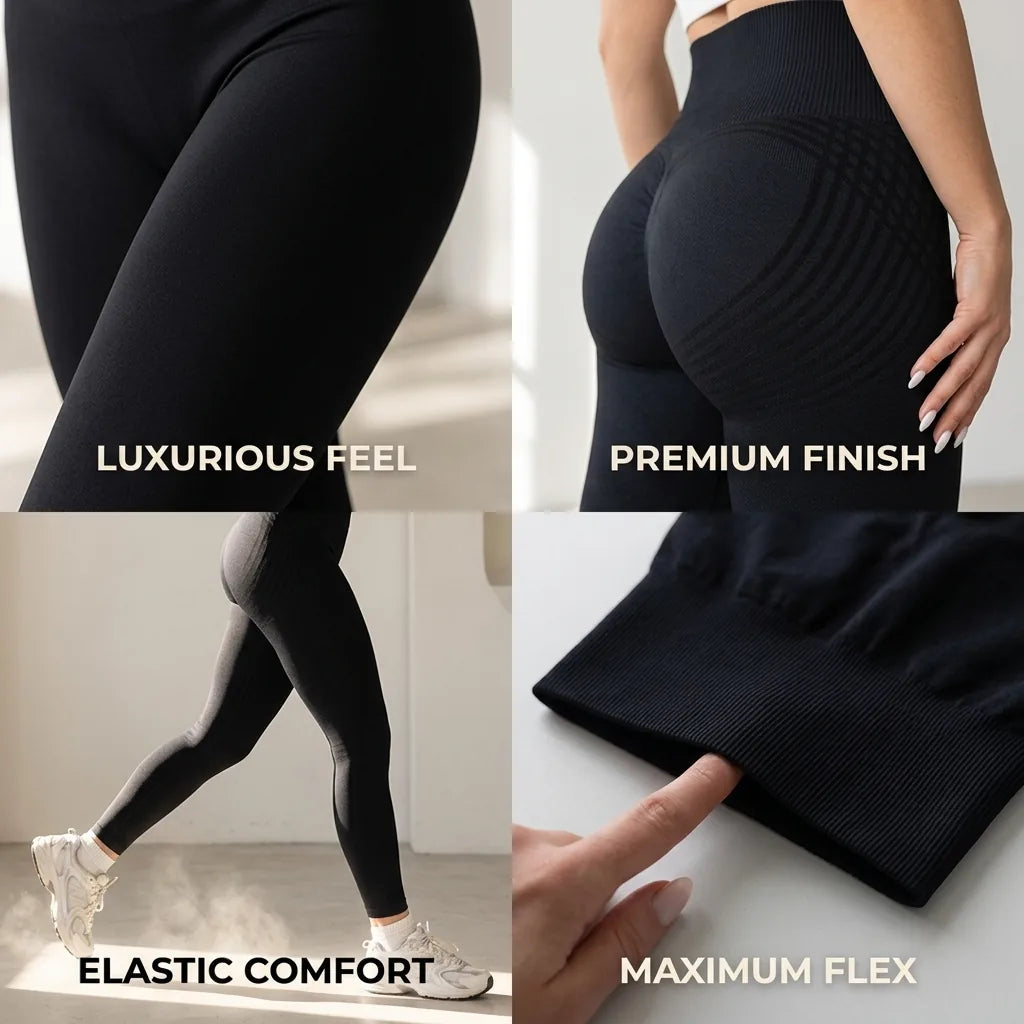 Curvay 3D Sculpt legging - cellulitis-gladmakende compressie