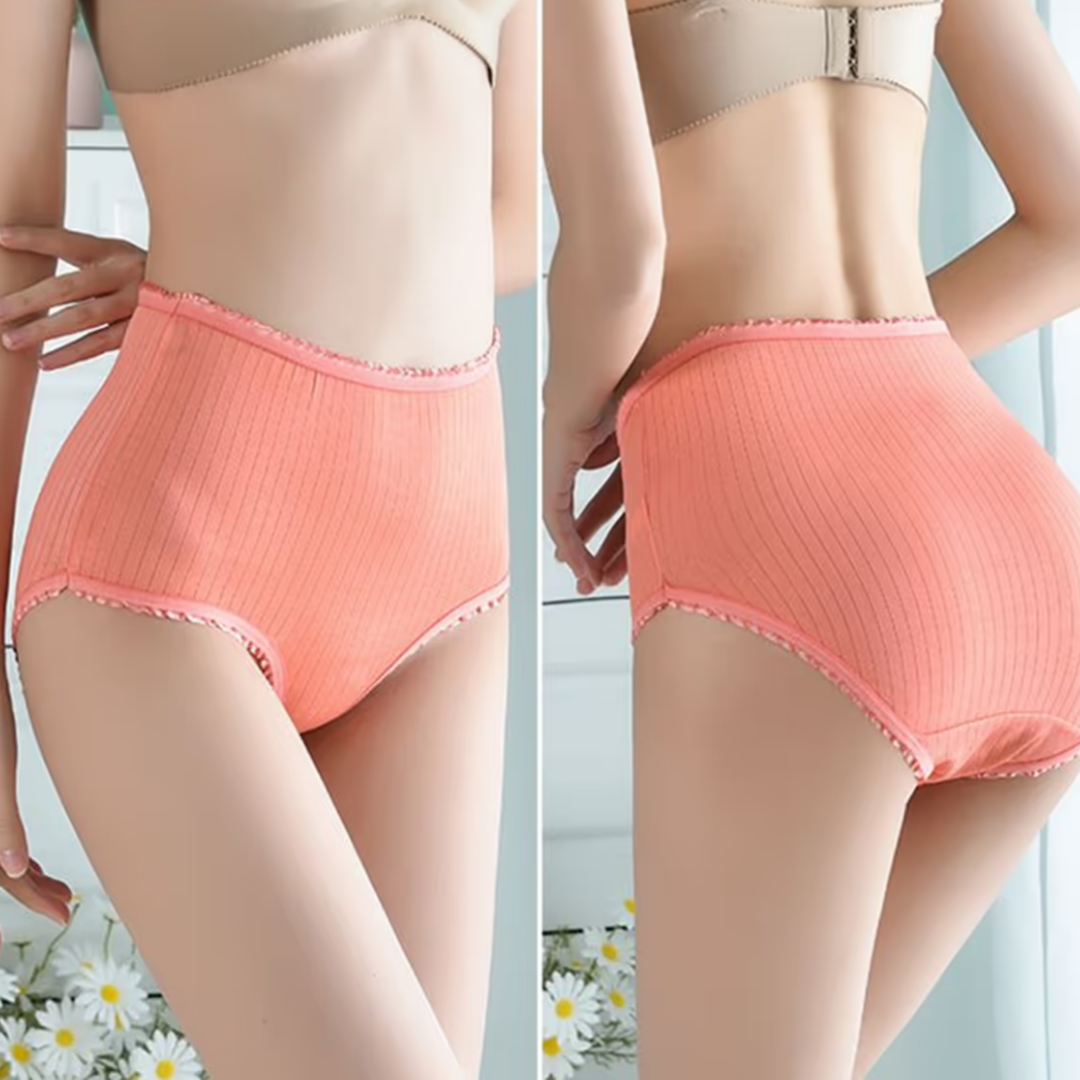 Lekvrij ondergoed met hoge taille – Camille (8-pack)