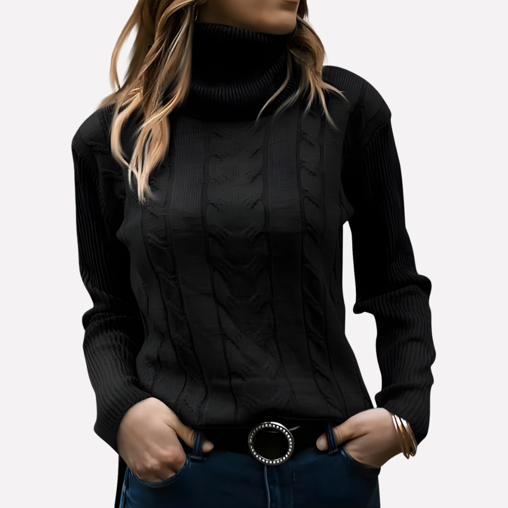 Vrouwen Turtleneck Pullover – Relaxed Everyday Style