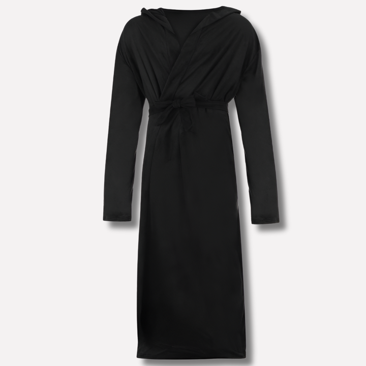 Comfortabele fleece badjas voor heren