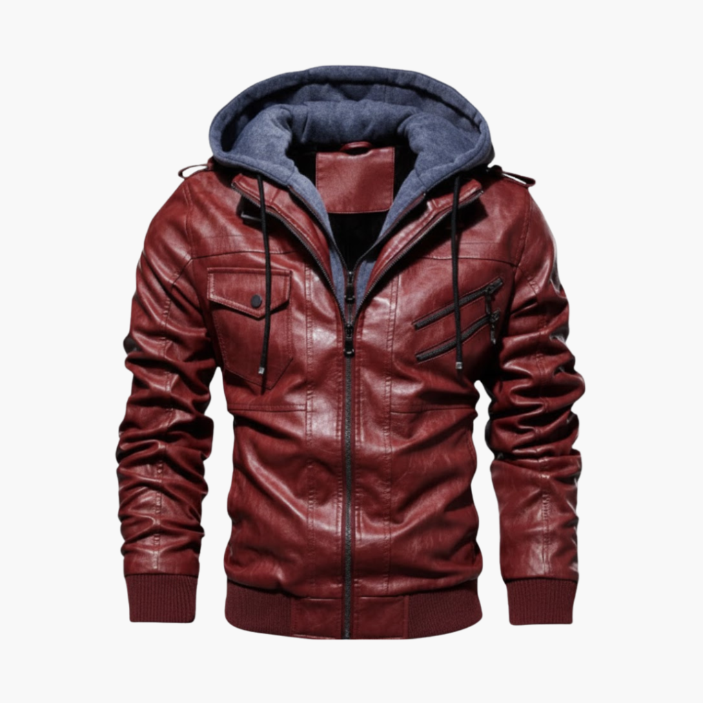 Heren Hoodie Jas met Meerdere Zakjes