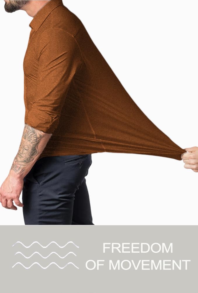 Slim-fit herenoverhemd voor lente 2026 – kreukvrij – David