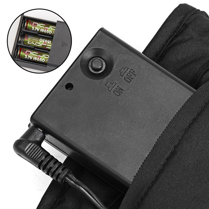 Elektrisch verwarmde handschoenen waterdicht thermische buitenkleding