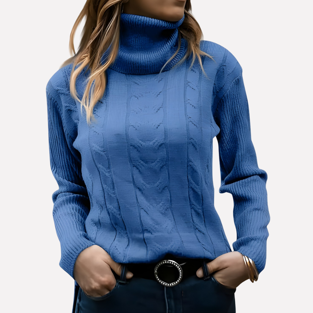 Vrouwen Turtleneck Pullover – Relaxed Everyday Style