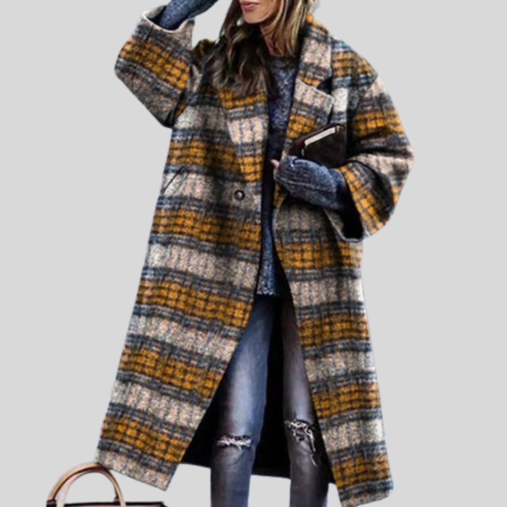 Lange winterjas voor dames – warme laagjes