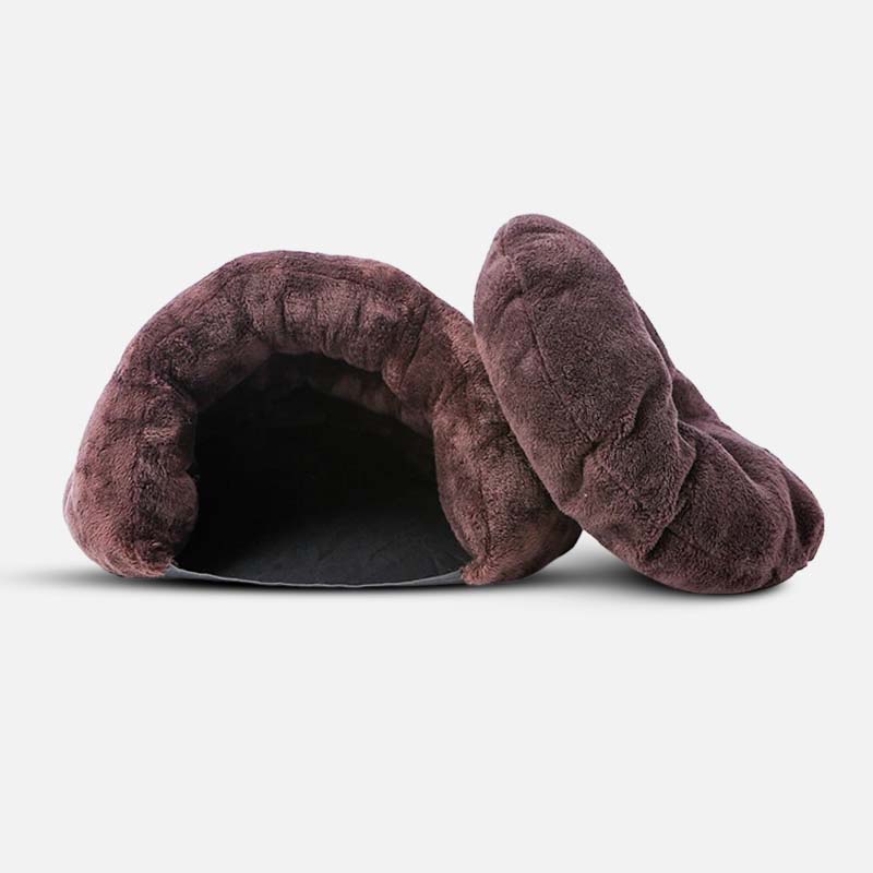Kalmerend Grot Hondenbed - CozyCave Retreat