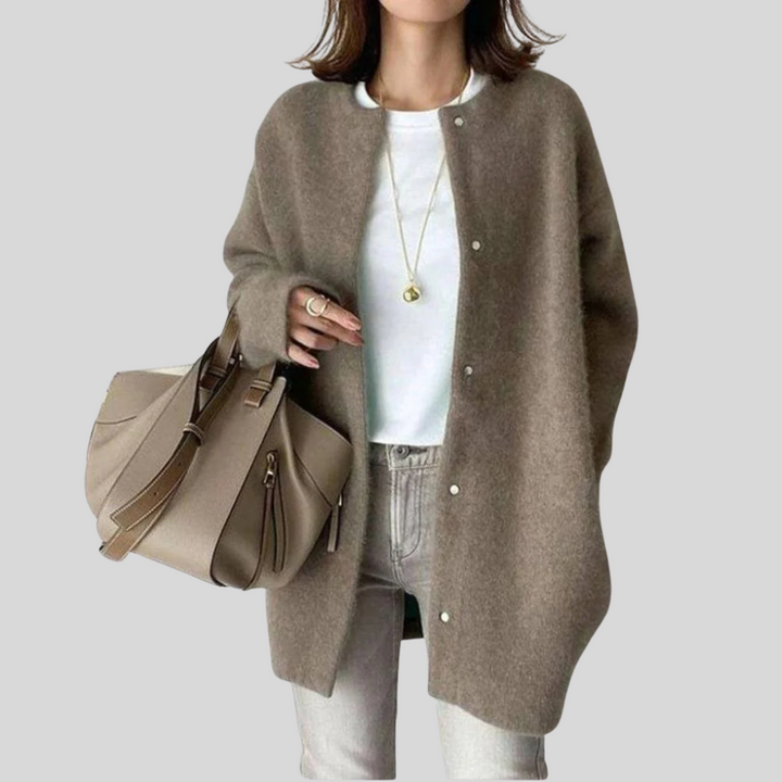 Elegante cardigan – verfijnde gebreide laag