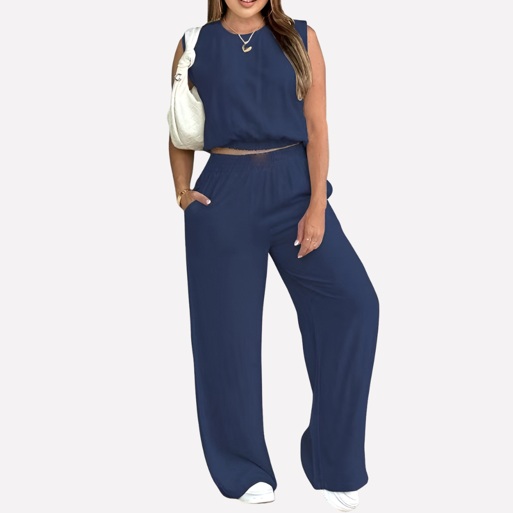 Dames tweedelige alledaagse outfit