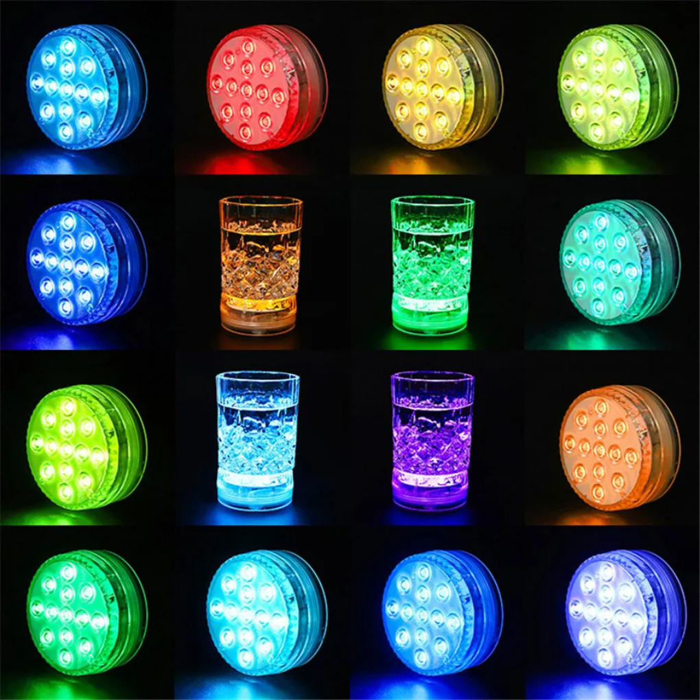 LED-kleur onderwater zwembadlamp met RF-afstandsbediening