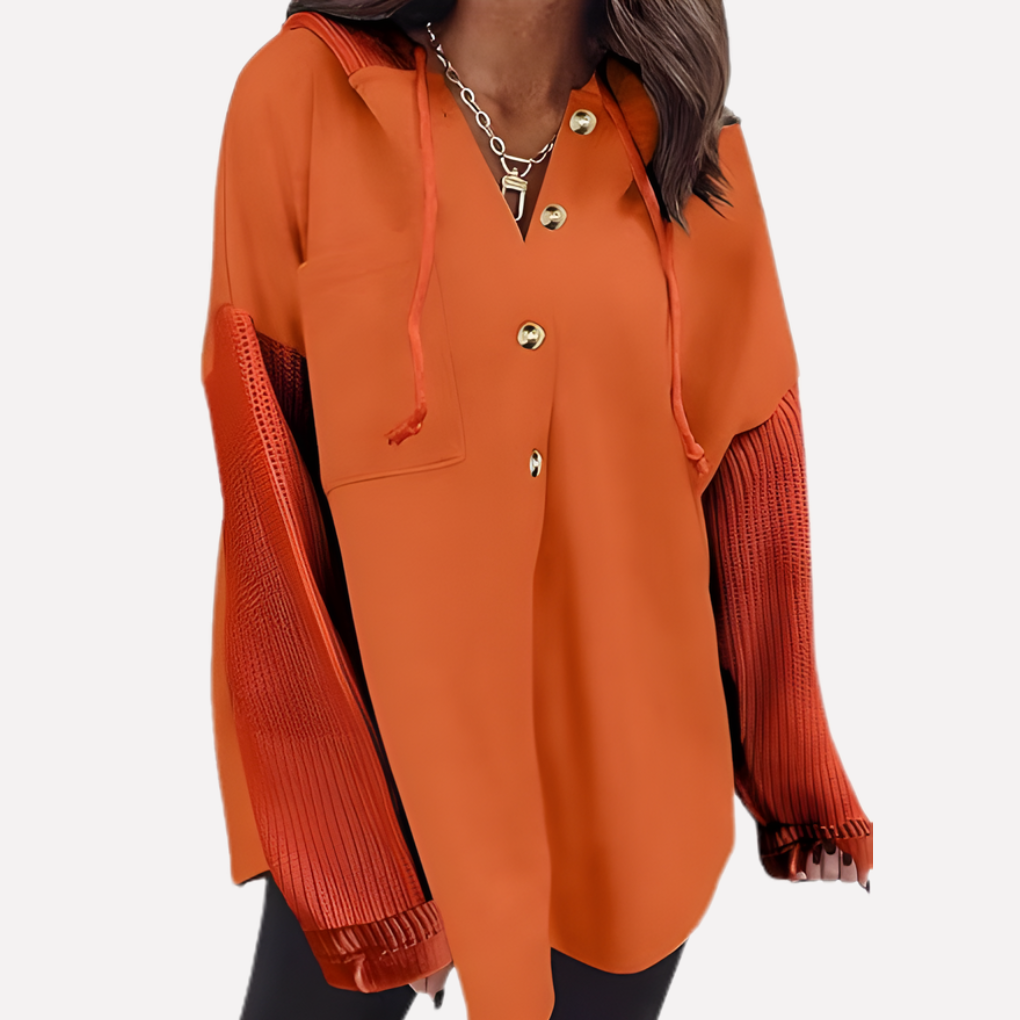 Vrouwen Oversized Hooded Sweatshirt