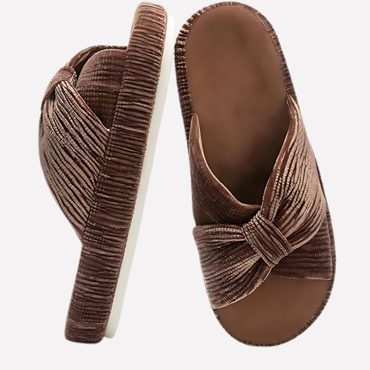 Vrouwen Crossband Slippers