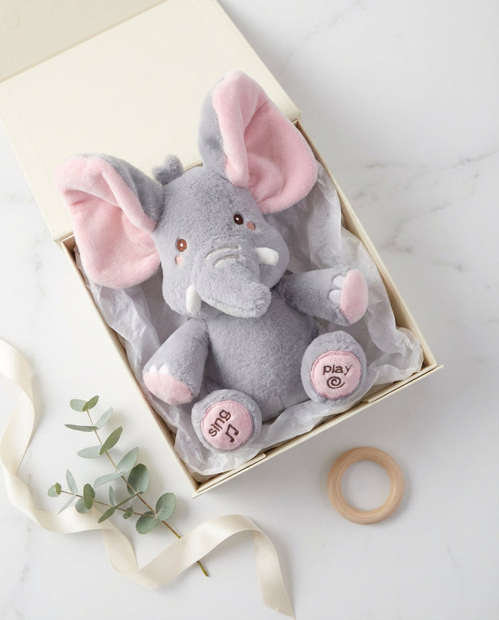 PeekaBuddy – De giechelende, interactieve kiekeboe-pluche olifant