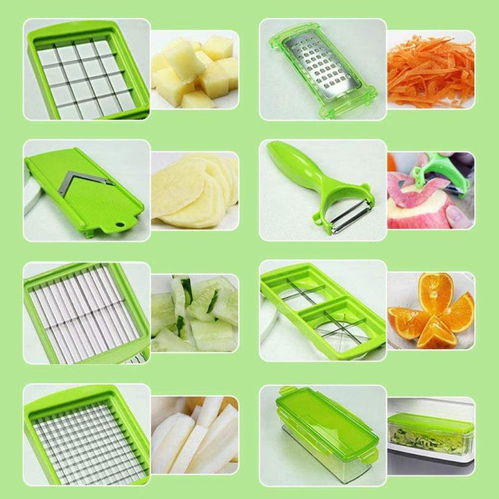 12-in-1 multifunctionele groentesnijder – SlicePro
