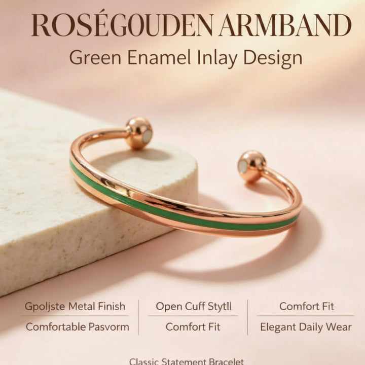 Simple And Elegant Adjustable Bronze-toned Bracelet
