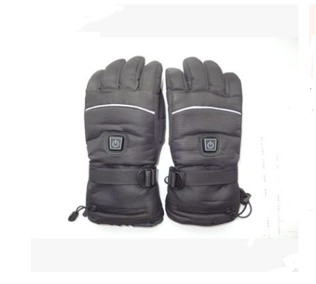 Verwarmde skihandschoenen met antislip palm en 3 standen