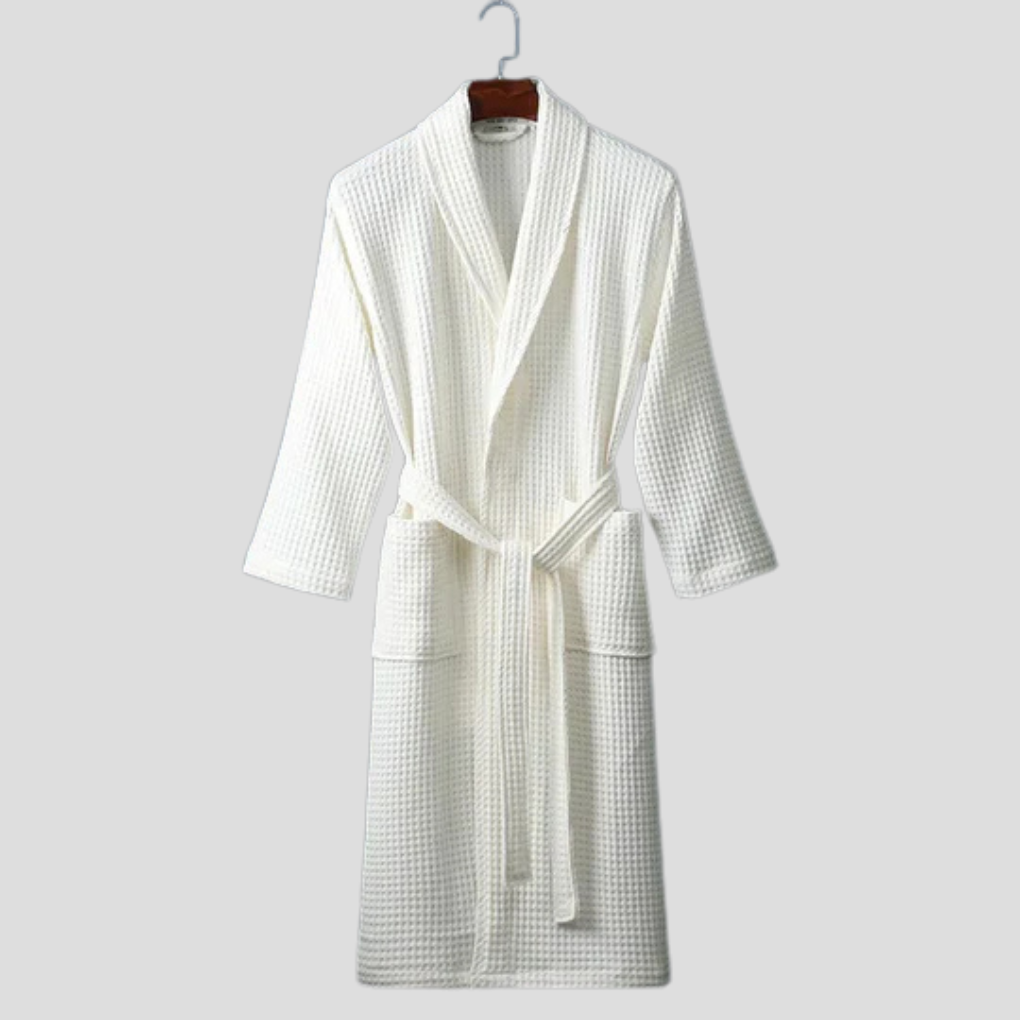 Unisex katoenen badjas
