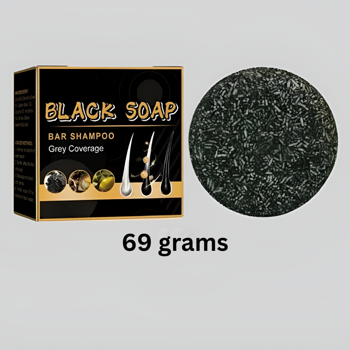 Natuurlijke vaste shampoo bar 69g – Verhelderend voor wit haar