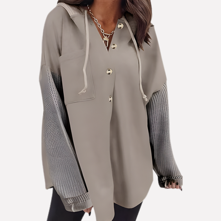 Vrouwen Oversized Hooded Sweatshirt