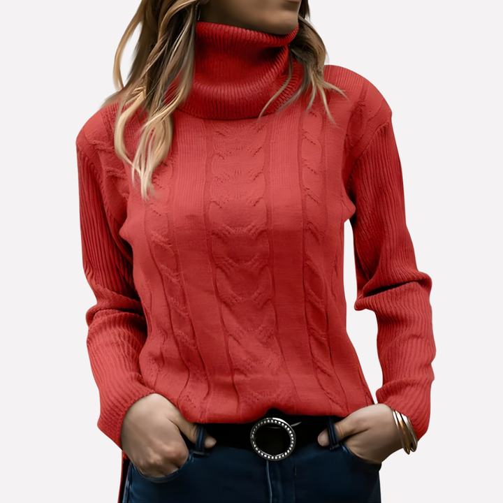 Vrouwen Turtleneck Pullover – Relaxed Everyday Style