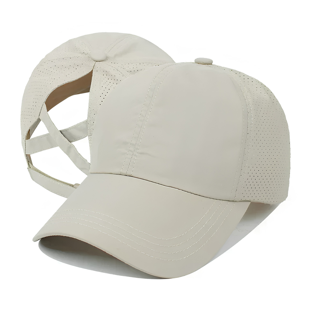 Ademende unisex mesh sport baseballpet met verstelbare pasvorm