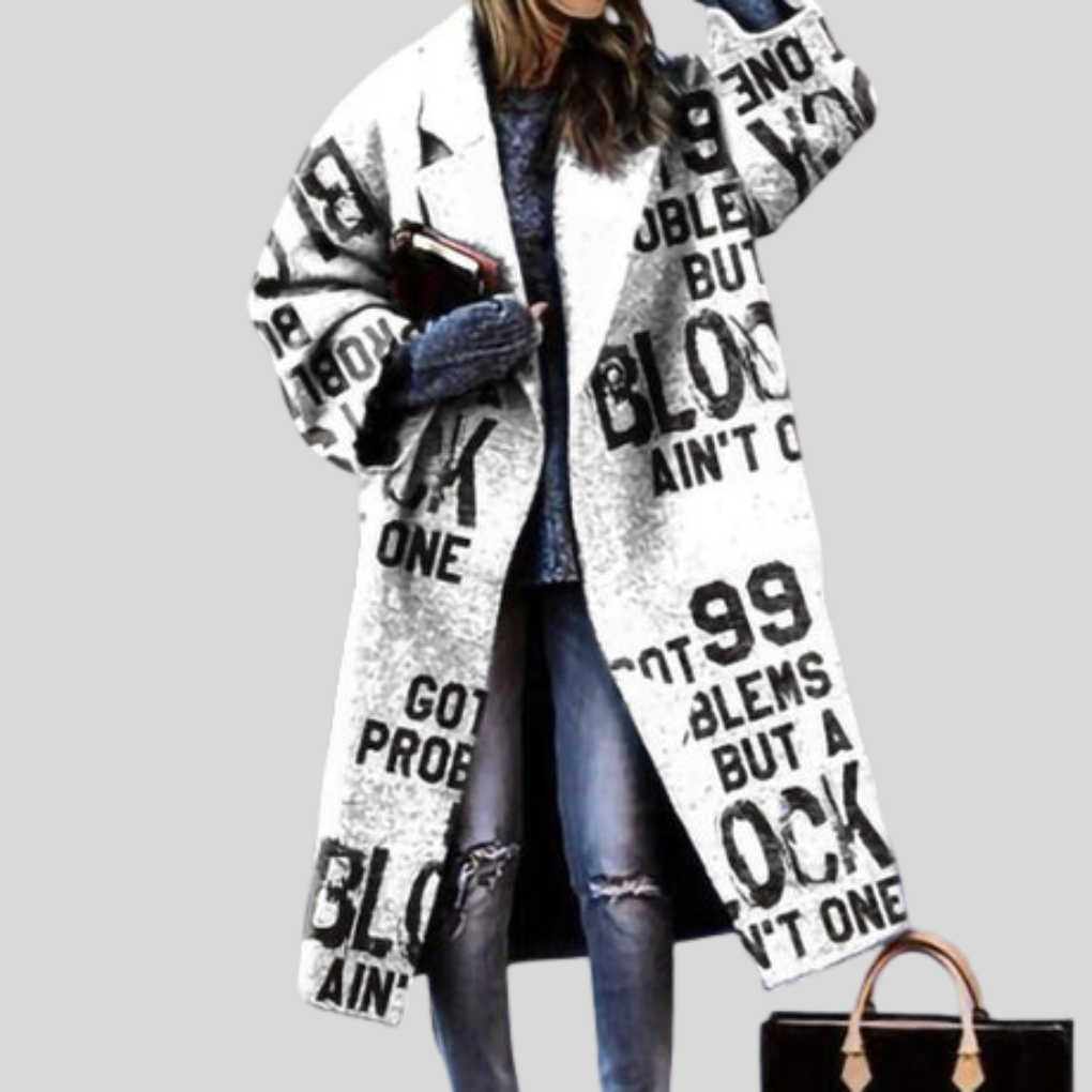 Lange winterjas voor dames – warme laagjes