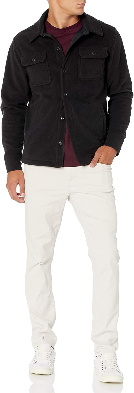 Fleece overshirt voor heren, voorjaar 2026 – Max