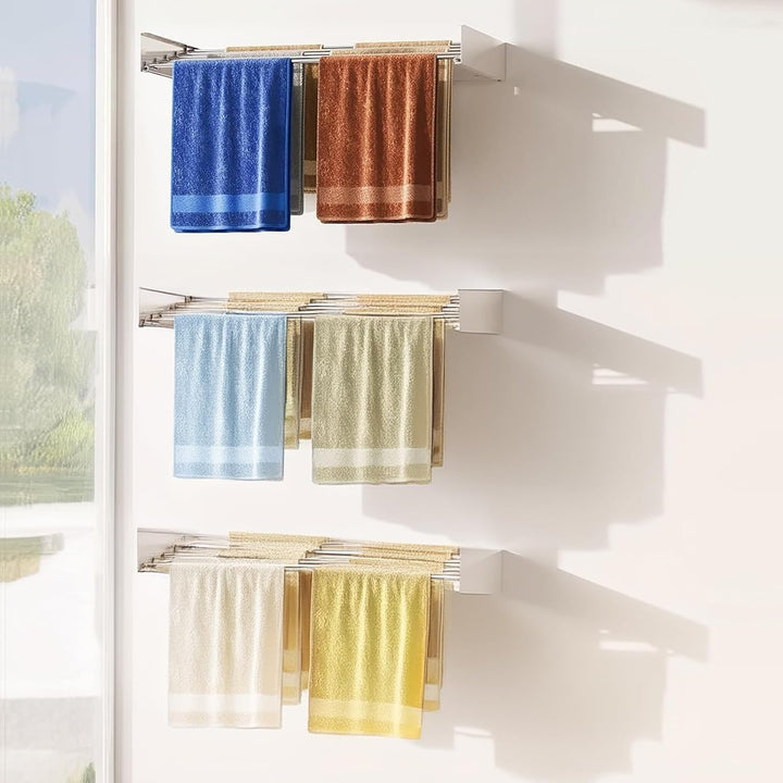 Wandgemonteerd Vouwbaar Kledingdroogrek – DryWall