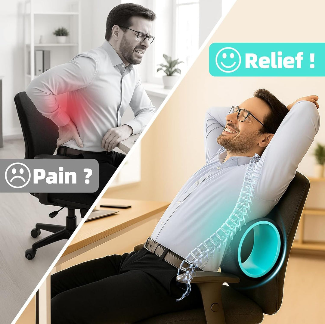 Back roller wielenset van 4 met yogablokken – Artheva