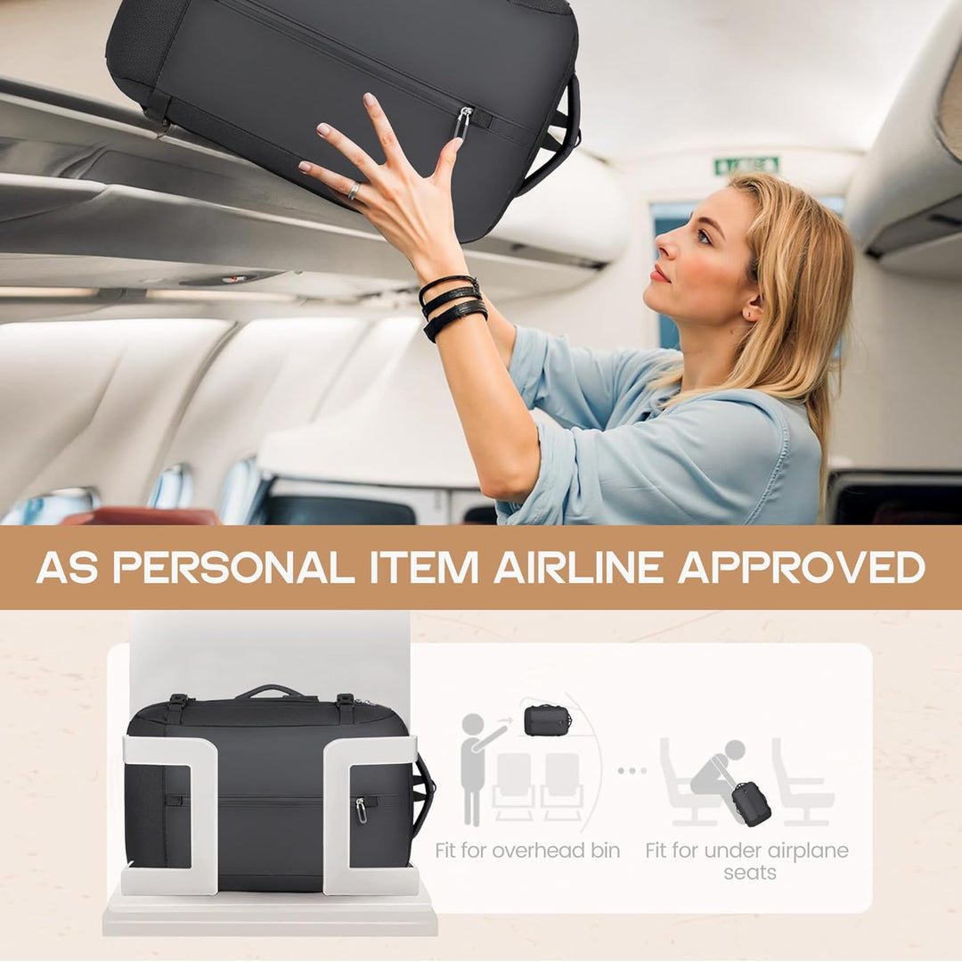 40L uitbreidbare waterdichte reisrugzak met USB-poort & 17” laptopvak – AirVoyage (Koop 1, krijg 1 GRATIS actie)