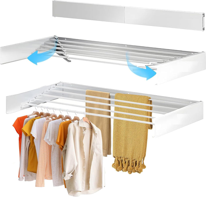 Wandgemonteerd Vouwbaar Kledingdroogrek – DryWall