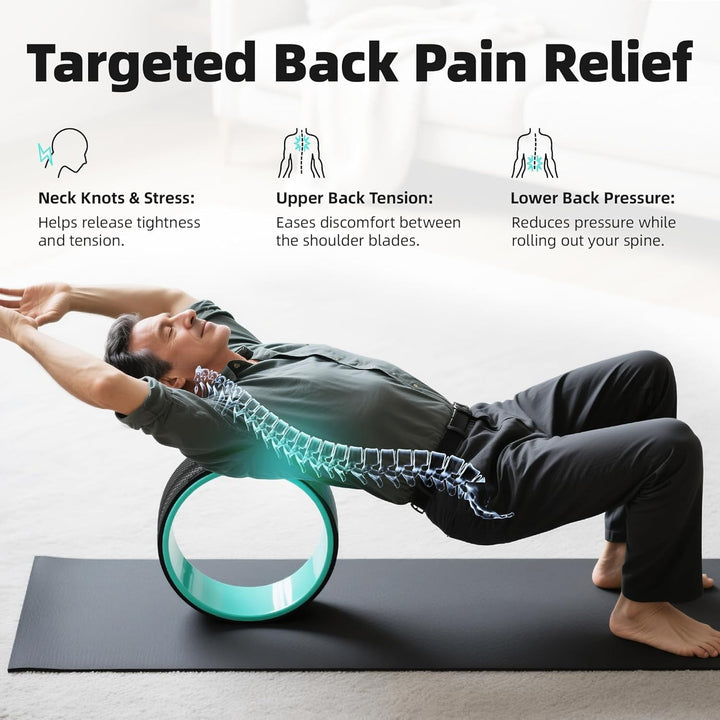 Back roller wielenset van 4 met yogablokken – Artheva