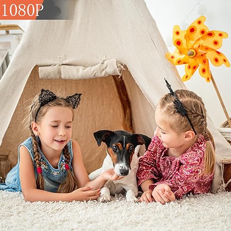 Draadloze 1080P mini-wifi-bewakingscamera, oplaadbaar