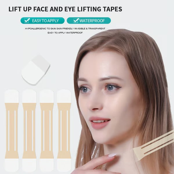 Directe halsliftingtape – onzichtbare, pijnloze contouring