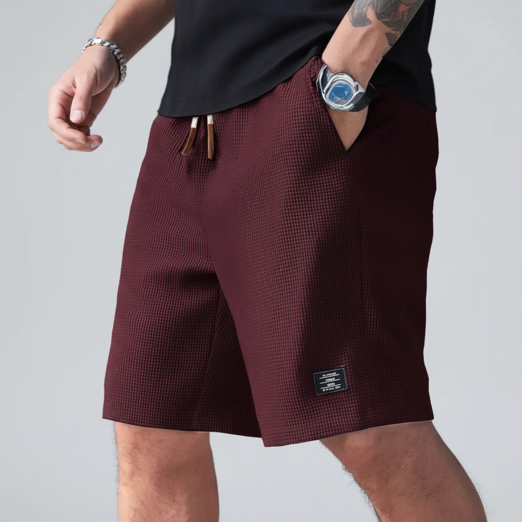 Men's Casual Sports Shorts Summer Loose Drawstring Pocket Pants