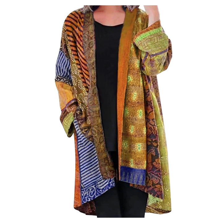 Oversized dames vest met lange mouwen - Yolanda