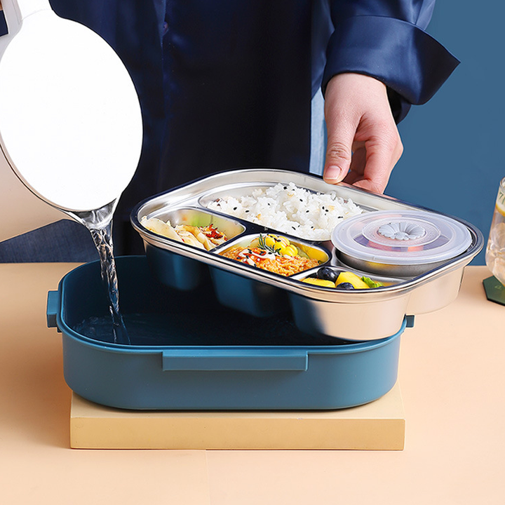 Roestvrijstalen Thermo-Lunchbox - SteelLunch