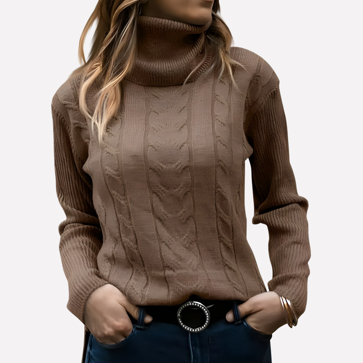 Vrouwen Turtleneck Pullover – Relaxed Everyday Style