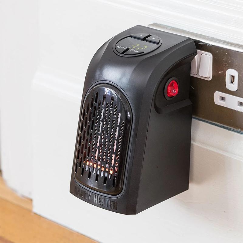 Keramische stopcontactkachel met timer en thermostaat