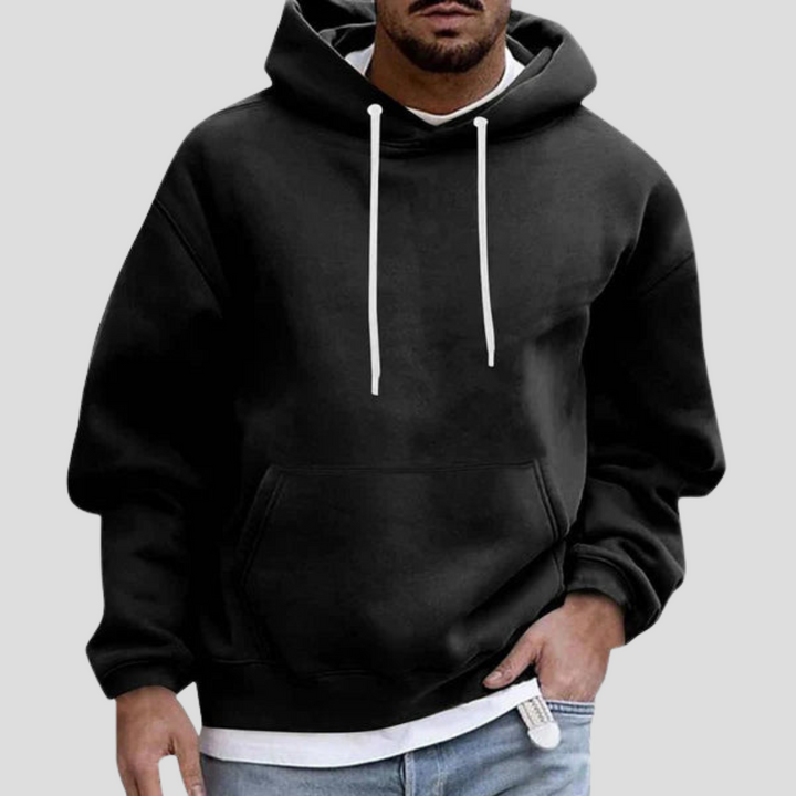 Herenhoodie met zakken