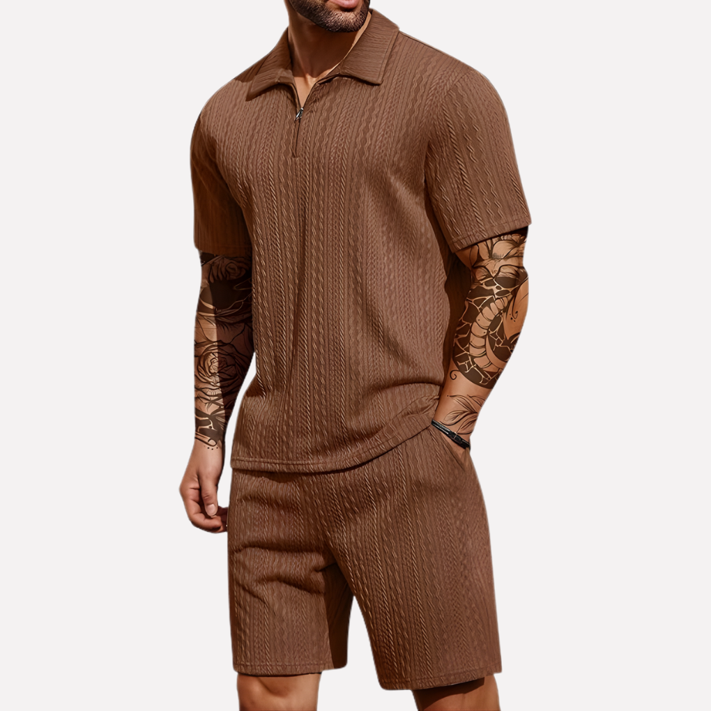 Heren 2-delige Casual Set