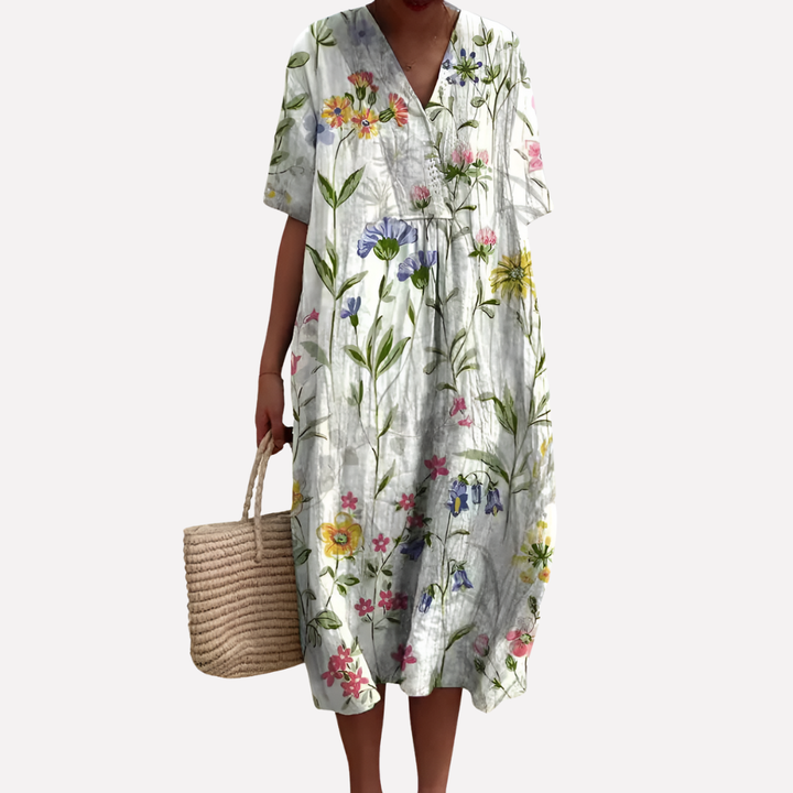 Bloemenjurk voor dames, zomerjurk