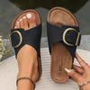 Orthopedische platte sandalen voor dames