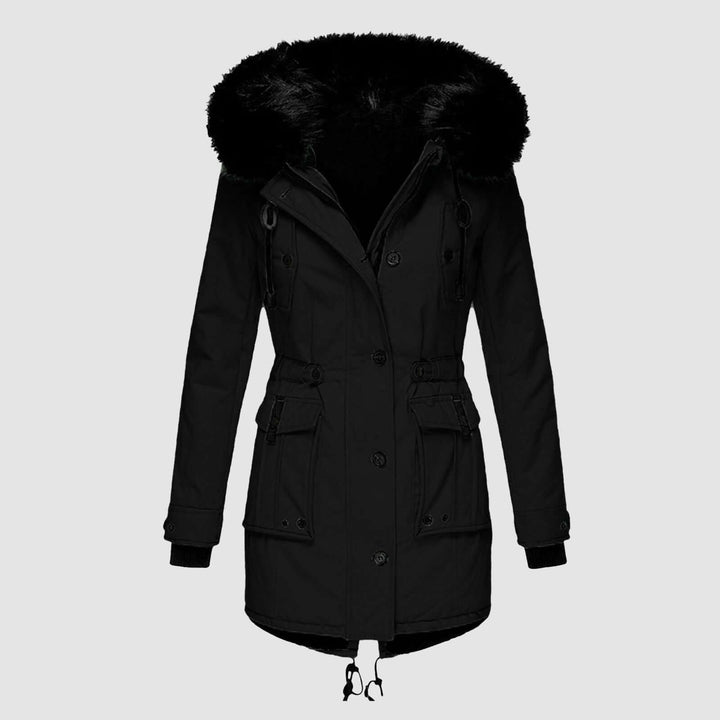 Winterjas dames FRIEDA – warm gevoerd model – afbeelding 2