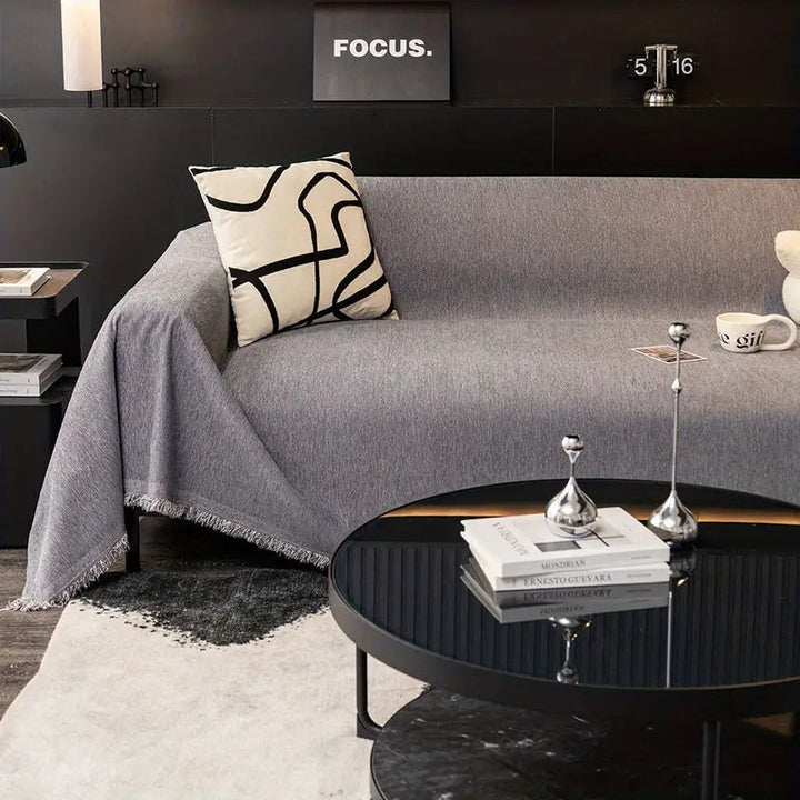 Waterdichte Sofa Hoes met Modern Chenille Design