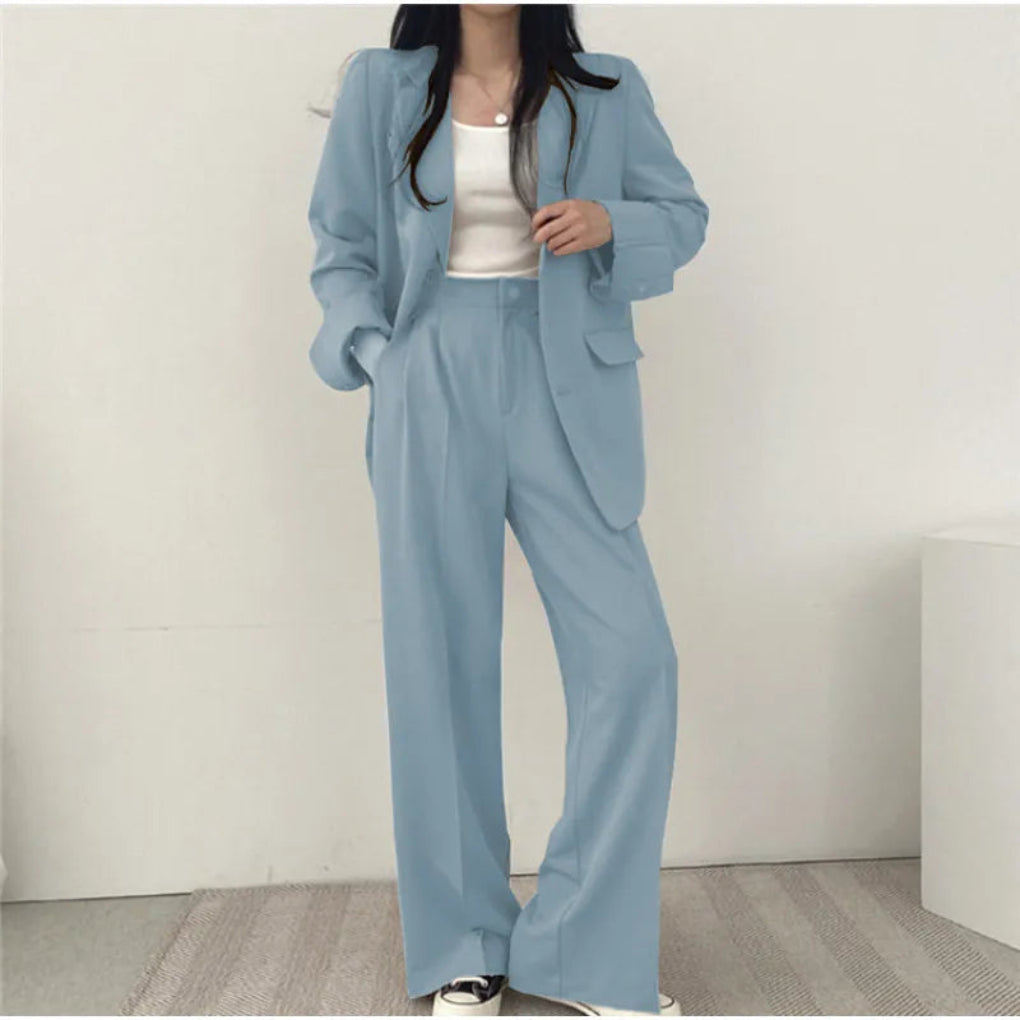 Tweedelige Blazer Set Dames