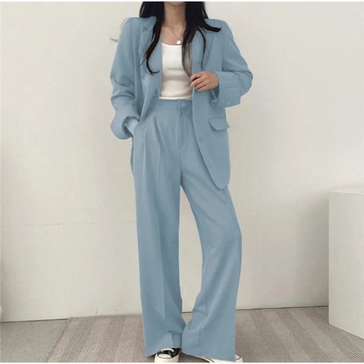 Tweedelige Blazer Set Dames