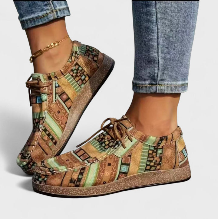 Kleurrijke comfortsneakers