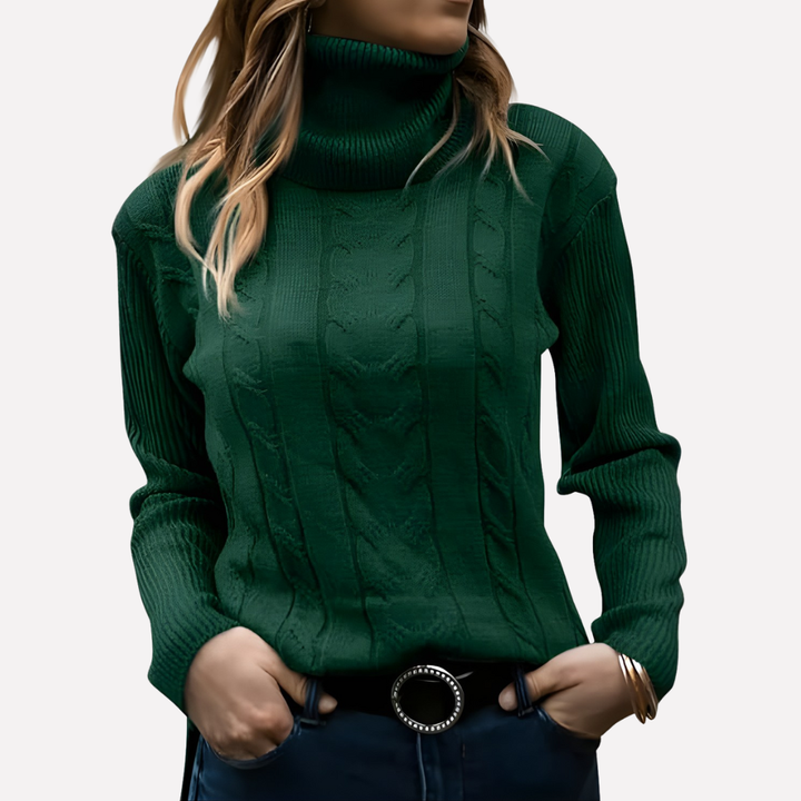 Vrouwen Turtleneck Pullover – Relaxed Everyday Style
