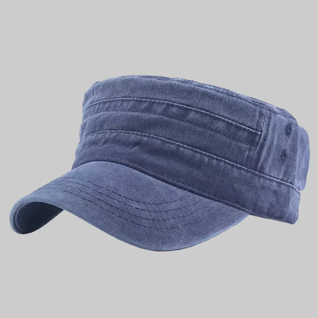 Retro Army Beanie voor heren – Klassieke militaire stijl met moderne accenten