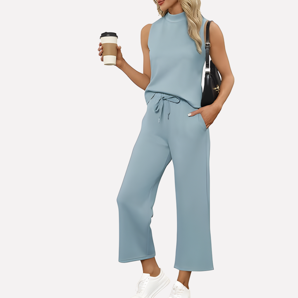Vrouwen Twee‑delige Lounge Set – Comfort en Stijl voor Thuis